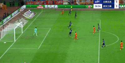 中国足彩网-中超战报：罗竞世界波，李松益自摆乌龙，云南玉昆2-1武汉三镇