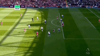 中国足彩网-【英超】凯恩扳平热苏斯扎卡破门！枪手3比1十人热刺