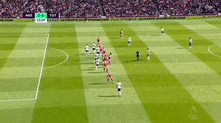 中国足彩网-【英超】凯恩扳平热苏斯扎卡破门！枪手3比1十人热刺