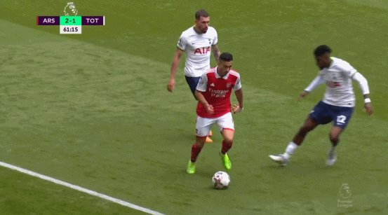 中国足彩网-【英超】凯恩扳平热苏斯扎卡破门！枪手3比1十人热刺